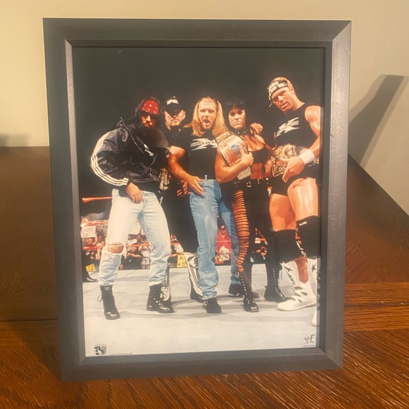 WWF Other - Original WWF D-Generation X Framed Photo 8”x 10”